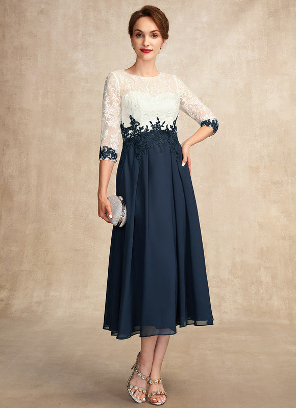 Robe Midi Élégance Azurante - gallery 5