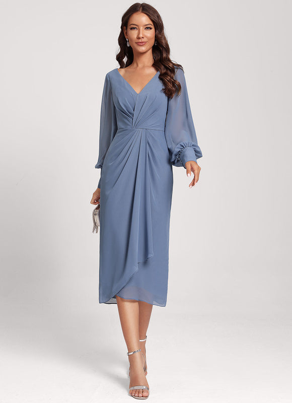 Robe Midi Décolletée - gallery 4