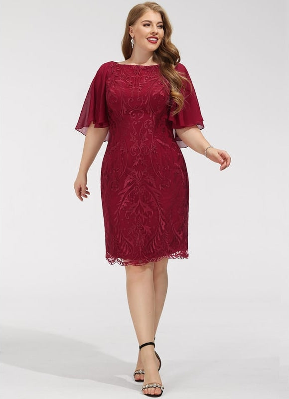 Robe Midi Nuit Élégante - gallery 7