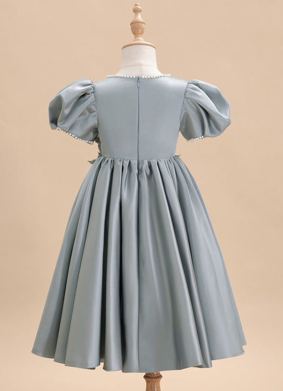 Robe Midi Satinée Enfant - gallery 4