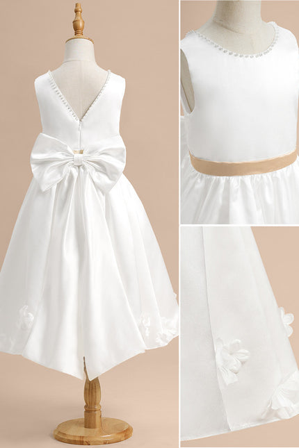 Robe Midi Satinée Enfant Chic