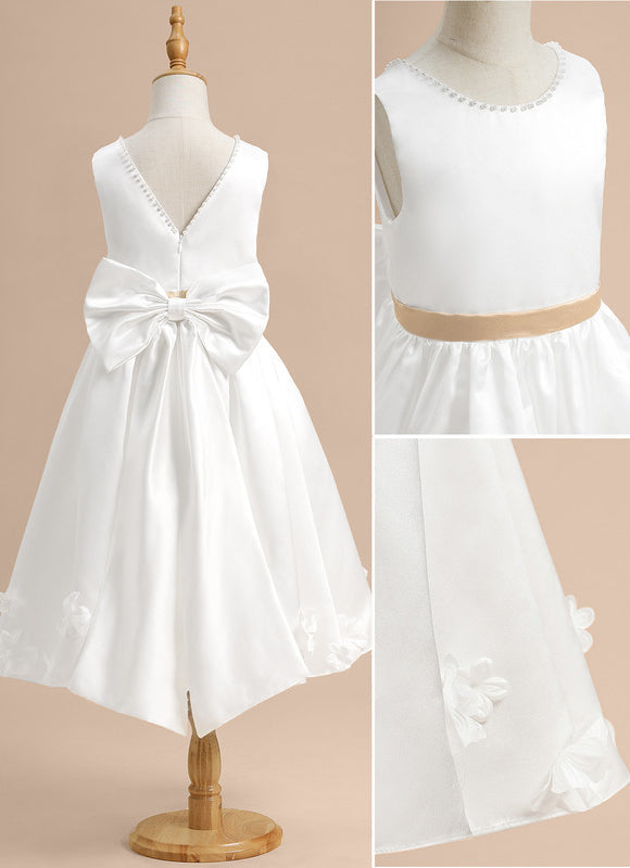 Robe Midi Satinée Enfant Chic
