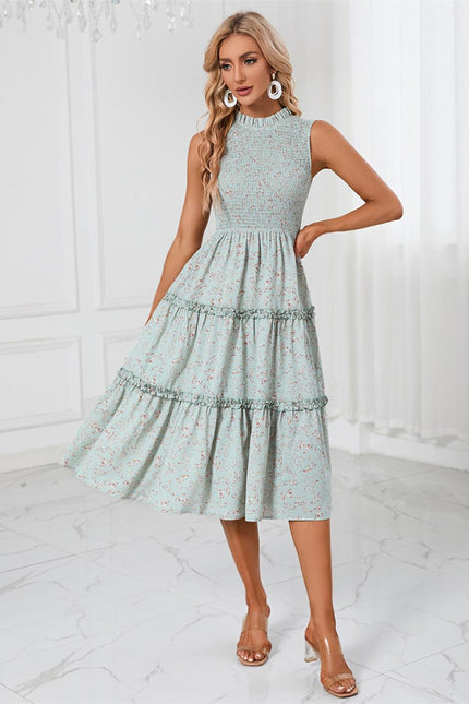 Robe Midi Midi Aquarelle - gallery 1
