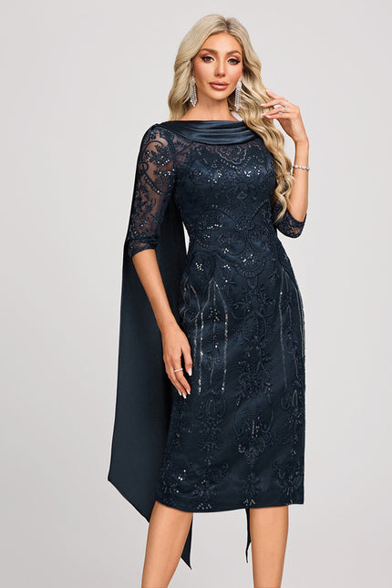 Robe Midi Sirène Brodée - gallery 4