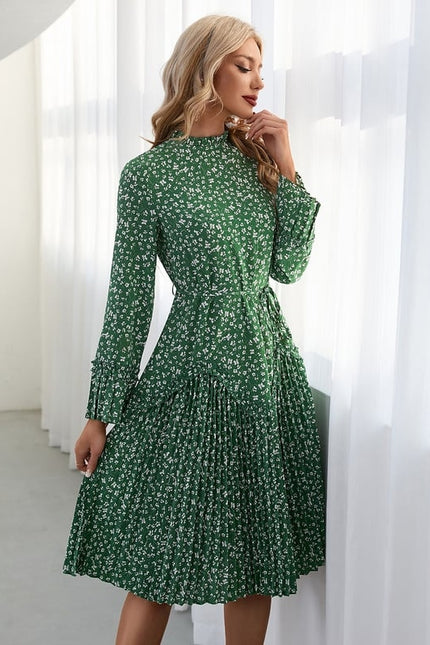 Robe Midi Midi Fleurie - gallery 6