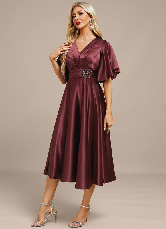 Robe Midi Plissée - gallery 3