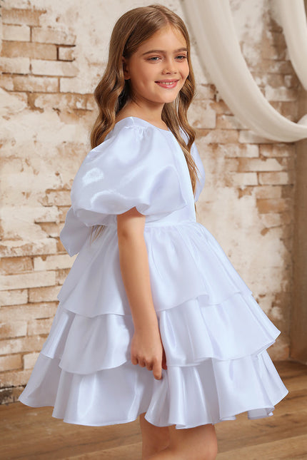 Robe Midi Satinée Volants - gallery 8
