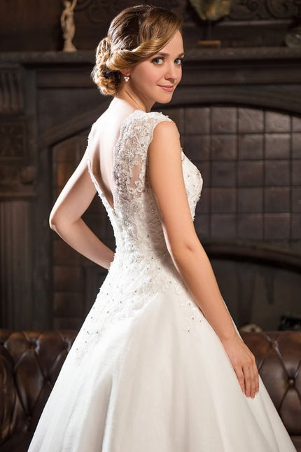 Robe Midi De Mariée Chic - gallery 1