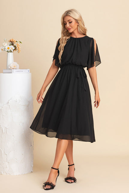 Robe Midi Gaze De Coton