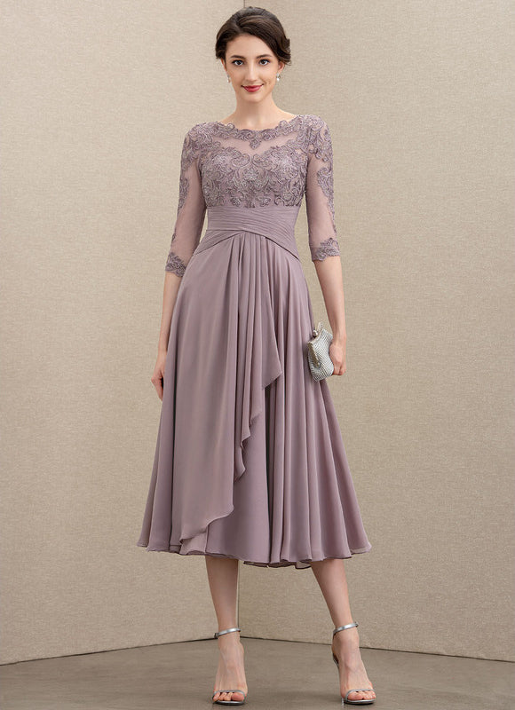 Robe Midi Violet Doux