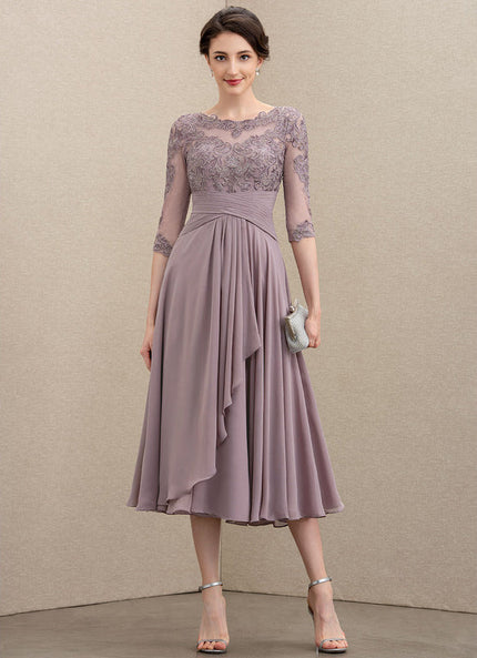 Robe Midi Violet Doux