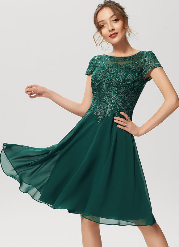Robe Midi Émeraude Enchantée - gallery 1