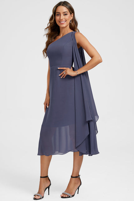 Midi Robe Légère Été Fluide - gallery 3