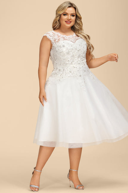 Robe Midi De Mariée Chic - gallery 9