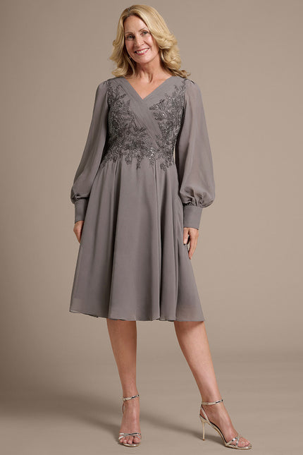 Midi Robe Fluide Habillée Pour Mariage