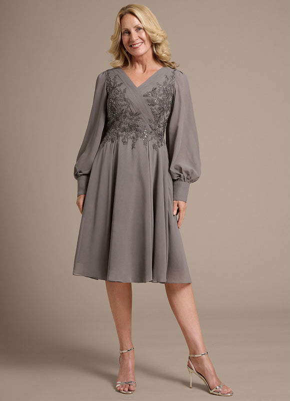 Midi Robe Fluide Habillée Pour Mariage