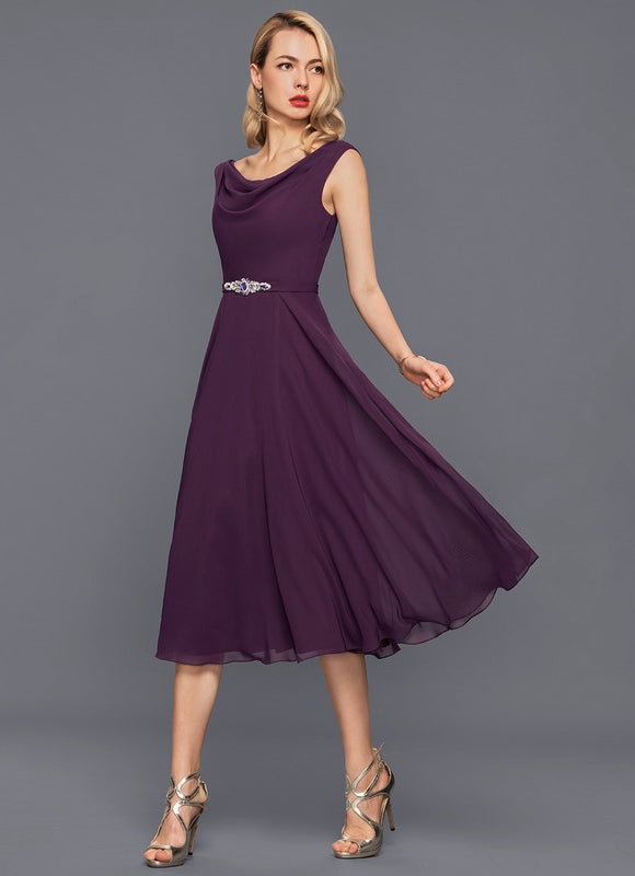 Robe Midi Éclat Précieux - gallery 4
