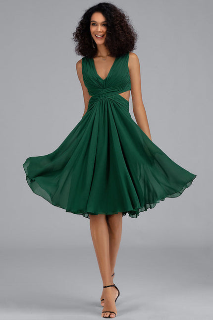 Robe Midi Vert Sauge - gallery 3