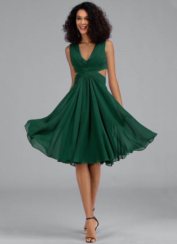 Robe Midi Vert Sauge - gallery 3