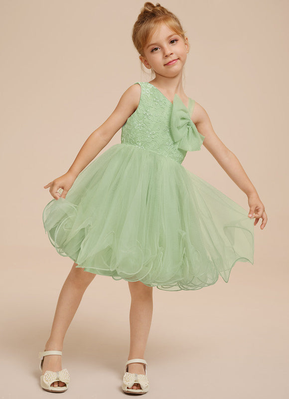 Robe Midi Tulle Verte - gallery 8