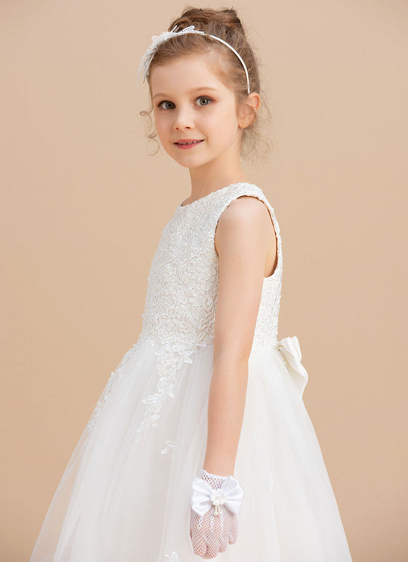 Robe Midi Cérémonie Enfant - gallery 5