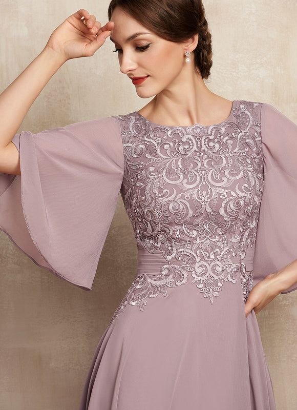 Robe Midi Flottante Lavande - gallery 2