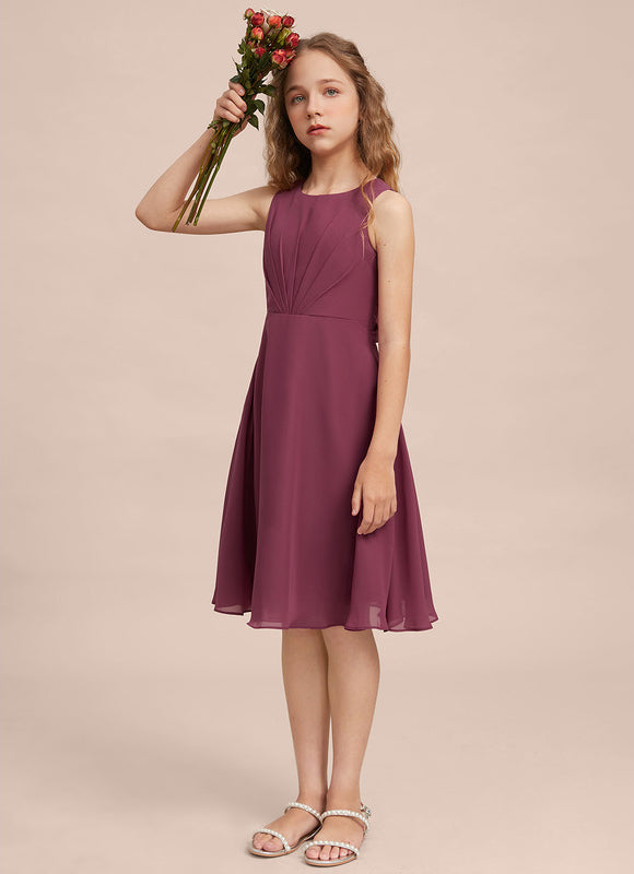 Robe Midi Évasée Marine - gallery 7