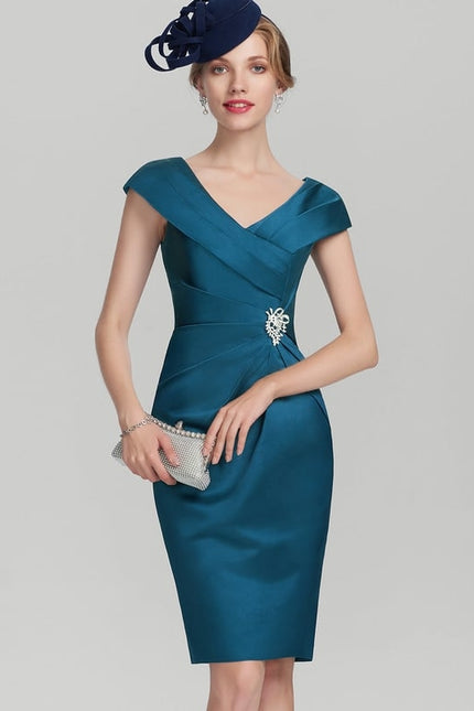 Robe Midi Chic Satinée