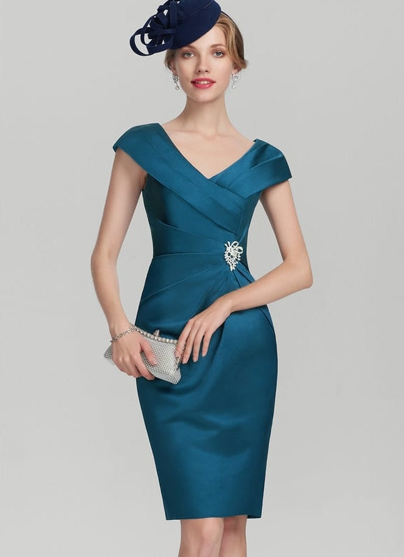 Robe Midi Chic Satinée
