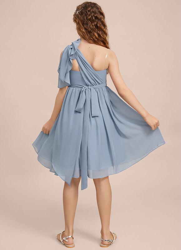 Robe Midi Chiffon Céleste - gallery 5