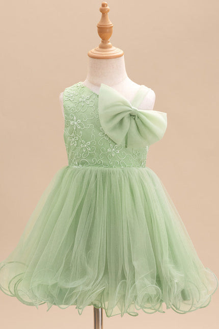 Robe Midi Tulle Verte