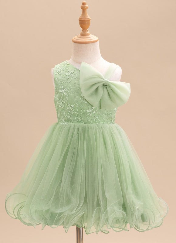 Robe Midi Tulle Verte