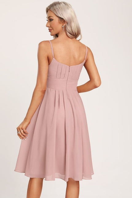 Robe Midi Mousseline Élégante - gallery 1