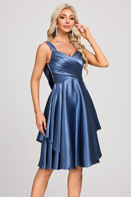 Robe Midi Élégance Satinée - gallery 3