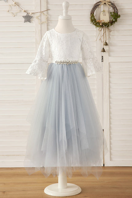 Robe Midi Tulle Bleu Clair