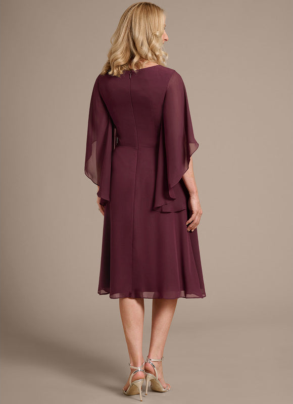 Midi Robe De Soirée Chic Pour Mariage - gallery 5