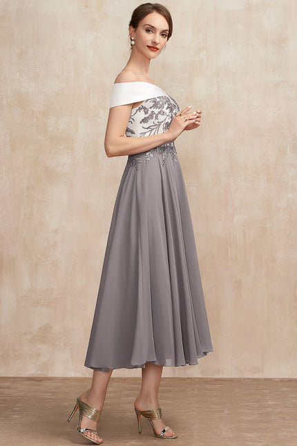 Robe Midi Aube Satinée - gallery 6