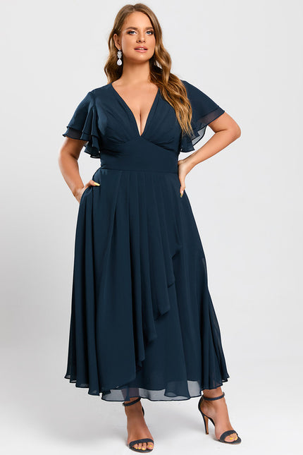 Robe Midi Ombre De Valse - gallery 9