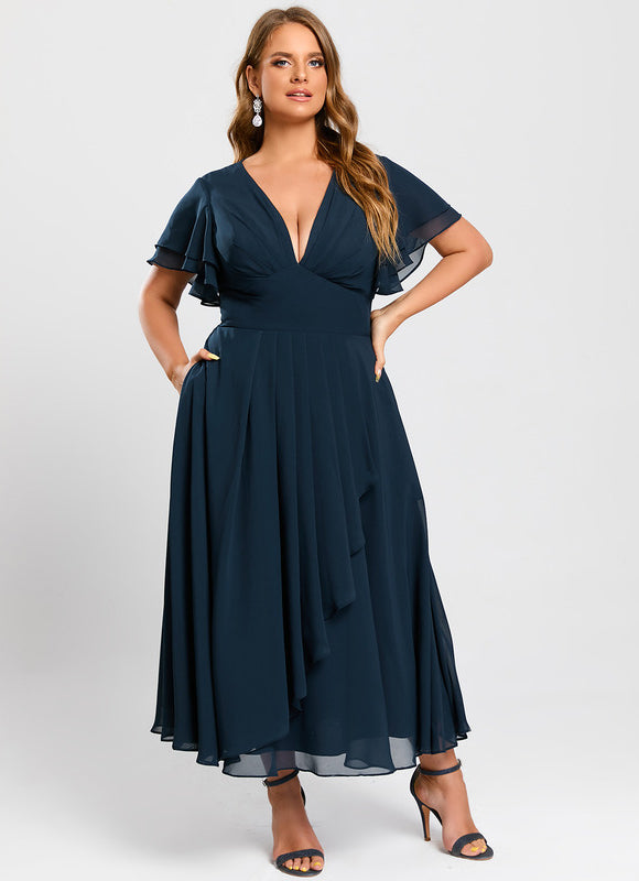 Robe Midi Ombre De Valse - gallery 9