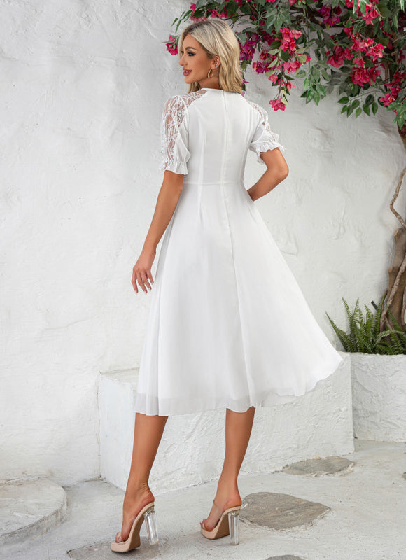 Robe Midi Élégance Éthérée - gallery 3