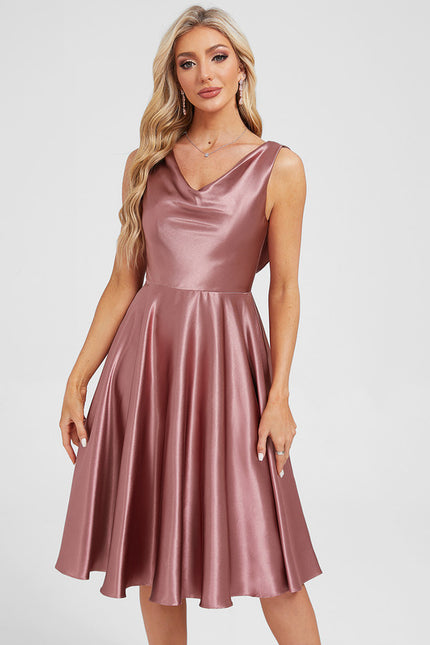 Robe Midi Satin - gallery 4