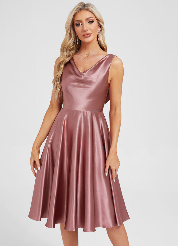 Robe Midi Satin - gallery 4