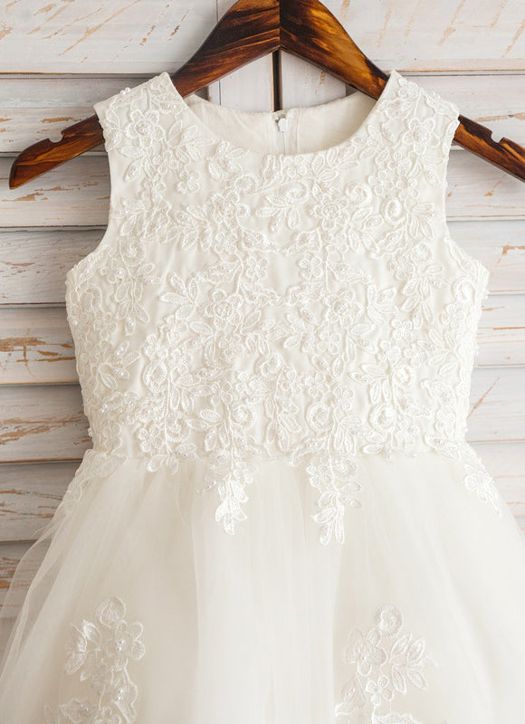 Robe Midi Nuptiale Enfantine - gallery 7