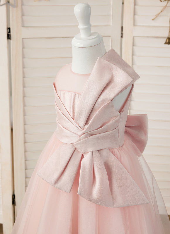 Robe Midi Tulle Rose - gallery 1