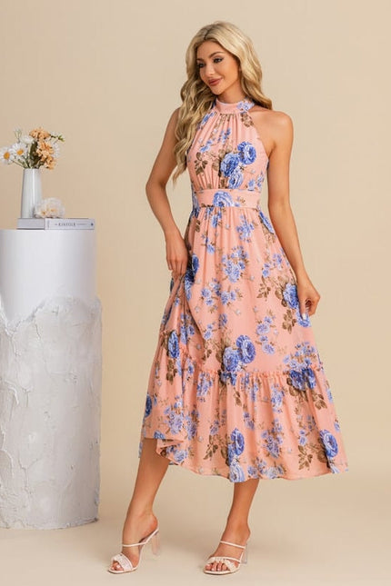 Robe Midi Fleurie Chic - gallery 6