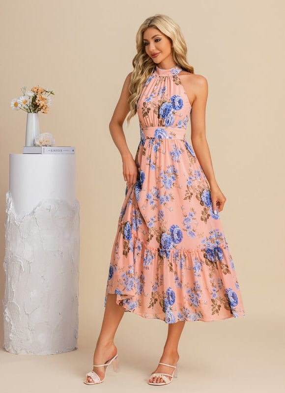 Robe Midi Fleurie Chic - gallery 6