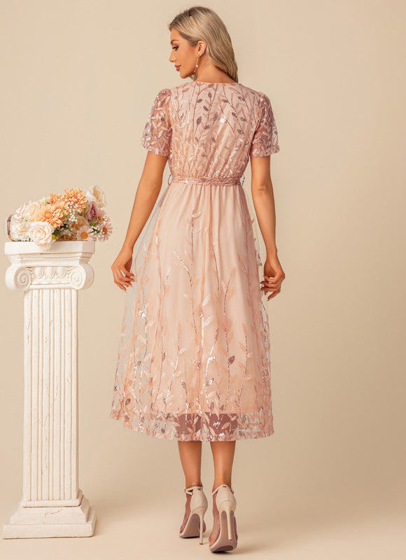 Robe De Soirée Grande Taille Midi - gallery 3