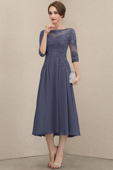 Robe Midi Illusion Élégante - gallery 5