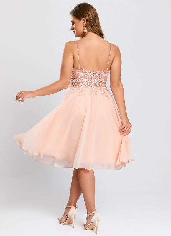Robe Midi Aérienne Corail - gallery 7
