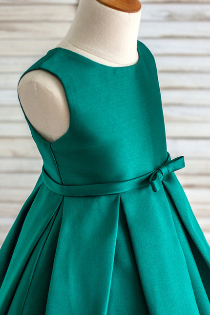 Robe Midi Satin Menthe - gallery 6